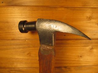 Vintage Plumb Straight Claw Hammer 1lb 7oz
