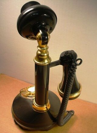Vintage 1973 Candlestick Telephone by American Telecommunications 2