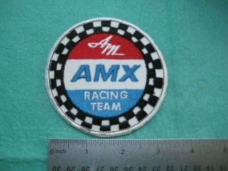 4 Vintage American Motors Amx Racing Team Service Dealer Uniform Patch