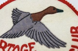 Vintage Portage La Prairie Gun Club Sew On Jacket Patch Hunting Duck - M84 2