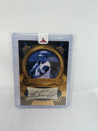 Ken Griffey Jr.  2004 Upper Deck Etched In Time Auto /1625 Reds Mariners Hof
