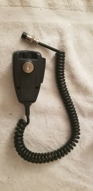 Vintage Cobra Amplified Handheld Microphone Cb Radio 4 - Pin