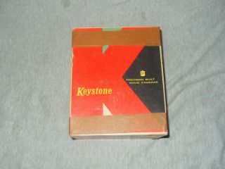 Vintage Keystone Precision Built 8mm Movie Camera K - 25 Capri And