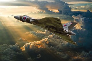Avro Vulcan Xh558 Canvas Prints Various Sizes Delivery