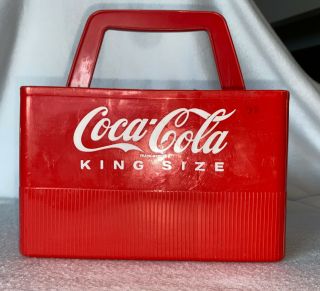 Vintage Plastic Coca Cola King Size 6 - Pack Carrier