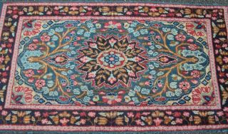 2 X 4 Vintage S Antique Kurdish Kirman Wool Area Rug Handmade Oriental Carpet