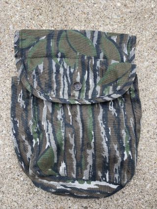 Vintage Fieldline Waist Pouch Realtree Camouflage 7”x7”x2”