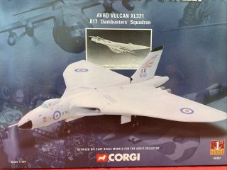 Corgi Diecast Aircraft - Avro Vulcan XL321 - RAF 617 “Dambusters” Squadron 3