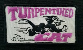 Vintage 1970s Arctic Cat Turpentined Cat Snowmobile Racing Jacket Patch Sew On
