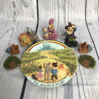 Vintage Wizard Of Oz 1997 Mini Tea Set Popular Imports Complete