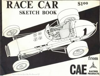 Cae Culbert Automotive Engineering Vintage 1960’s Race Car Sketch Book Pdf File