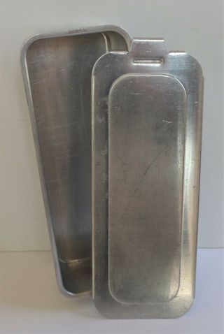 Vintage Mirro 5197m Aluminum Bread/loaf/fruit Cake Pan - Sliding/locking Lid Usa