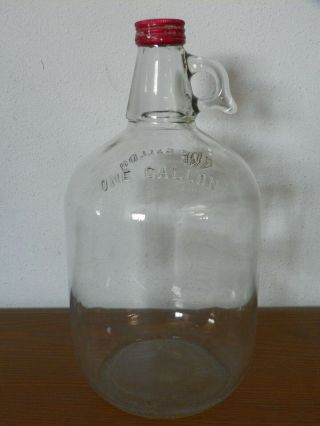 Vintage Ball Coke Coca - Cola Glass One Gallon Syrup Bottle / Soda Fountain Use