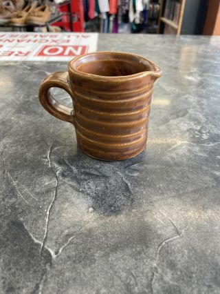 Vintage Hall Ringware Pottery Creamer 2644 Coffee Tea Vtg