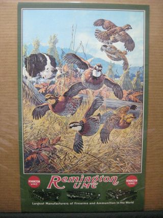 Remington Umc Manufacturer Vintage Poster Firearms Advertisement Cng1794