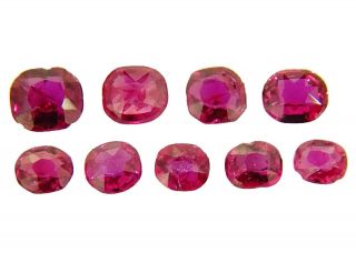 Untreated Antique Fine Rubies 1.  17ct Natural Loose Gemstones