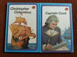 Ladybird Books Christopher Columbus And Captain Cook Series 561 Vintage Reading
