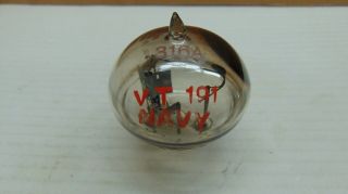 Western Electric 316a Vt191 Vacuum Tube For Display Ww2 Vintage