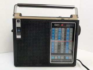 General Electric Ge P4960a Weather 8 Band Radio Not Vintage Am Fm 121