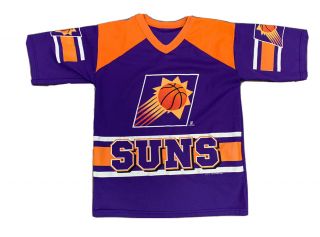 Vtg 90’s Phoenix Suns V Neck Jersey Shirt Size Small