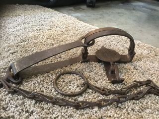 Old Antique Collectable Newhouse 21 1/2 Trap