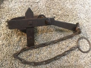 Old Antique Collectable Newhouse 21 1/2 Trap 3