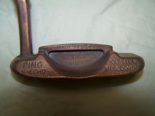 Vintage Collector Ping N - Echo Putter Mid 1960 