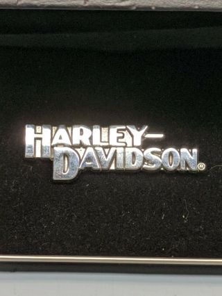 Harley Davidson Limited Edition Sterling Silver Pin - 750 of 5000 - 3