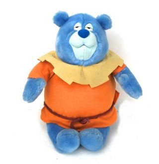 Vtg Fisher Price Disney’s 1985 Gummi Bear Tummi 16” Plush Bear Applause