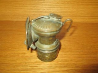 Vintage Miners Light Auto - Lite Universal Lamp Co.  Brass Lantern Issues