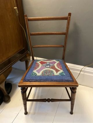 Stunning Childs Georgian Tapestry Chair