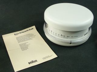 Vintage Braun Multipractic Scale Ukw1