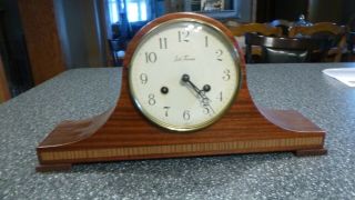 Antique Seth Thomas 8 Day Chime Mantle Clock 6204 A - 200 Series Germany
