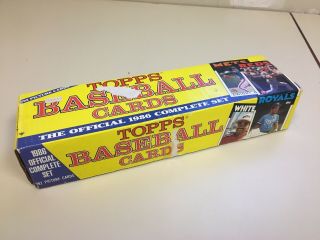 1986 Topps Baseball Official Complete Factory Set 792 Picture Cards Open Box
