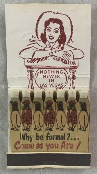 Vintage 21 Strike Feature Matchbook The Sands Casino Hotel Las Vegas Nevada