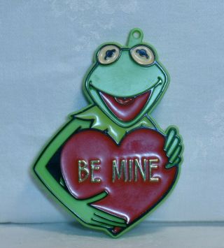 Hallmark Vintage Cookie Cutter - Kermit W/ Be Mine Valentine Heart Muppets Frog
