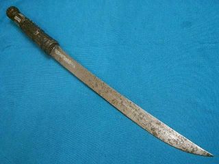 Vintage Oriental Asian Short Sword Knife Combat Fighting Knives Antique Survival