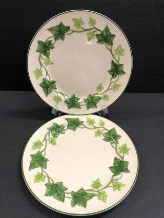 Vintage Franciscan Ivy Pattern 10 1/2”dinner Plates