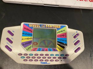 Vintage 1995 Wheel Of Fortune Tiger Electronics Handheld Video Game