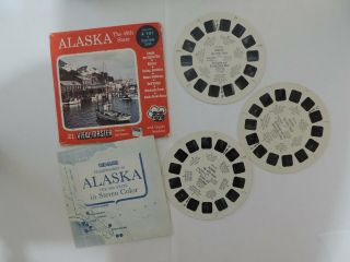 Vintage View - Master Viewmaster Pack A101 “alaska The 49th State "