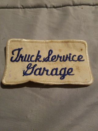 Vintage Gmc Truck Service Patch Garage Service Station Shop Patch Gm General