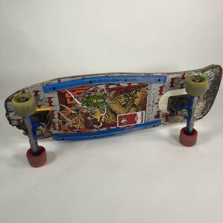 Vintage Steve Caballero Powell Peralta Complete Skateboard Deck Bones Brigade