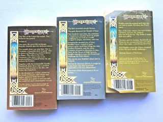 The Twins Trilogy Time Of The Twins War Test VTG TSR Dragonlance Books Legends 2