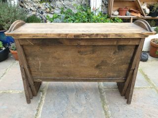 Antique Cabinetta Folding Campaign Bed By World War 1 British Officers Prop