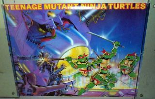 Teenage Mutant Ninja Turtles Vintage 1988 Poster Last One