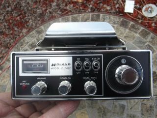 Vintage Midland Model 13 - 882c Cb Radio 23 Channel,