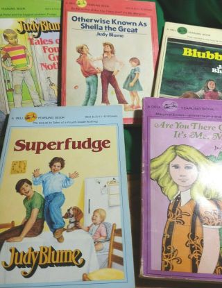 Vintage Judy Blume 5 Books Box Set (1982,  Trade Paperbacks)