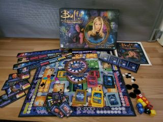 Buffy The Vampire Slayer The Game 2000 Milton Bradley Board Game Complete Vtg