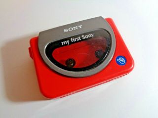 Vintage My First Sony Walkman Cassette Player Model Wm - 3000 Not