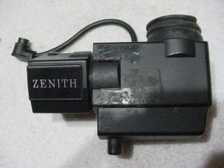 Vintage Zenith Video Movie Compact VHS Camcorder VM6000 eyepiece mic and strap 3
